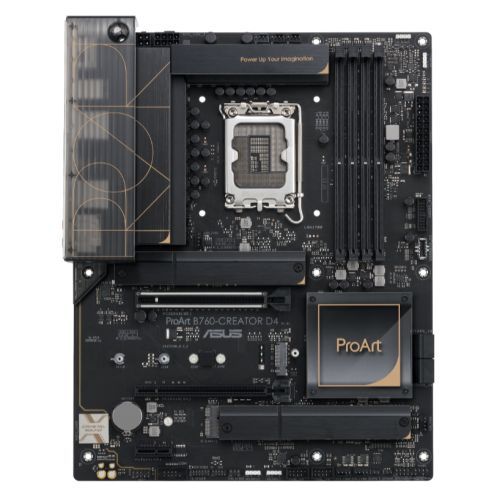 Asus PROART B760-CREATOR D4, Intel B760, 1700, ATX, 4 DDR4, HDMI, DP, 2.5G LAN, PCIe5, 3x M.2, Creator Hub Asus PROART B760-CREATOR D4, Intel B760, 1700, ATX, 4 DDR4, HDMI, DP, 2.5G LAN, PCIe5, 3x M.2, Creator Hub